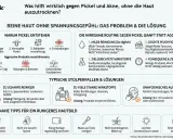 Sanfte Reinigung, leichte Feuchtigkeit und gezielte Wirkstoffe helfen gegen Pickel, ohne die Haut auszutrocknen. Vermeide aggressive Produkte und unhygienisches Ausdrücken.