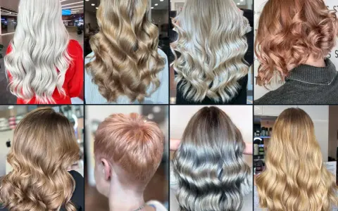 Vielfalt an Frisuren: Von eisblond bis roségold, diese Bilder zeigen beeindruckende Ergebnisse nach dem Haare blondieren.