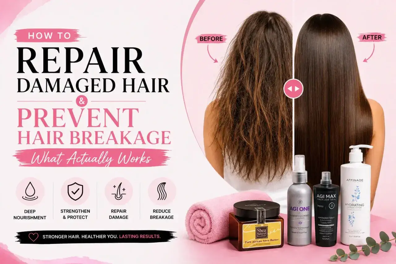Vorher-Nachher-Vergleich: Tipps, was tun bei Haarbruch. Beschädigtes Haar wird repariert und Spliss vorgebeugt. Produkte für tiefere Pflege.